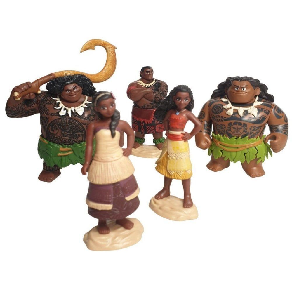 Moana Disney Island Collectors Figurine Set Toy Figures Playset
